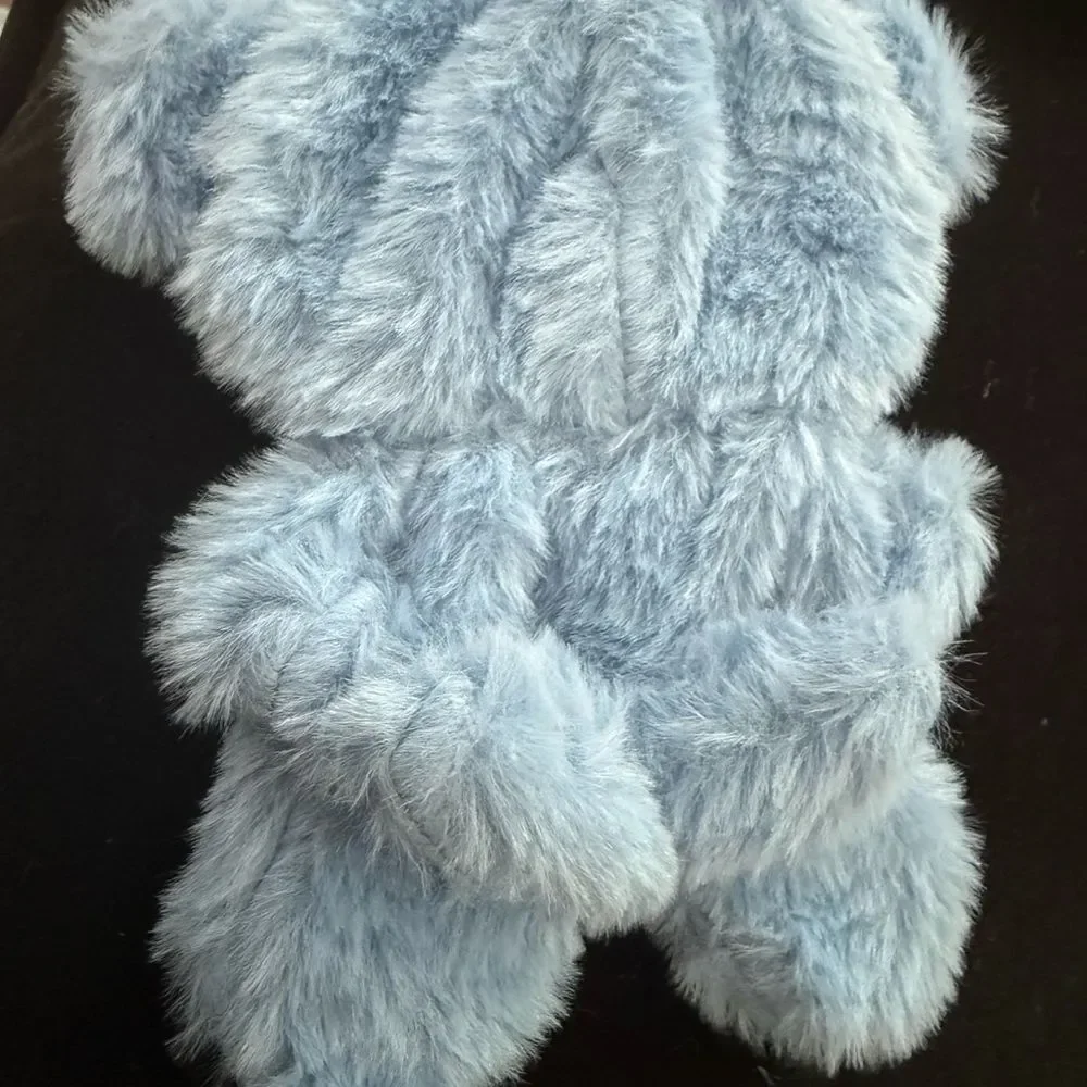 New labubu Fluffy Blue shark Plush Outfit